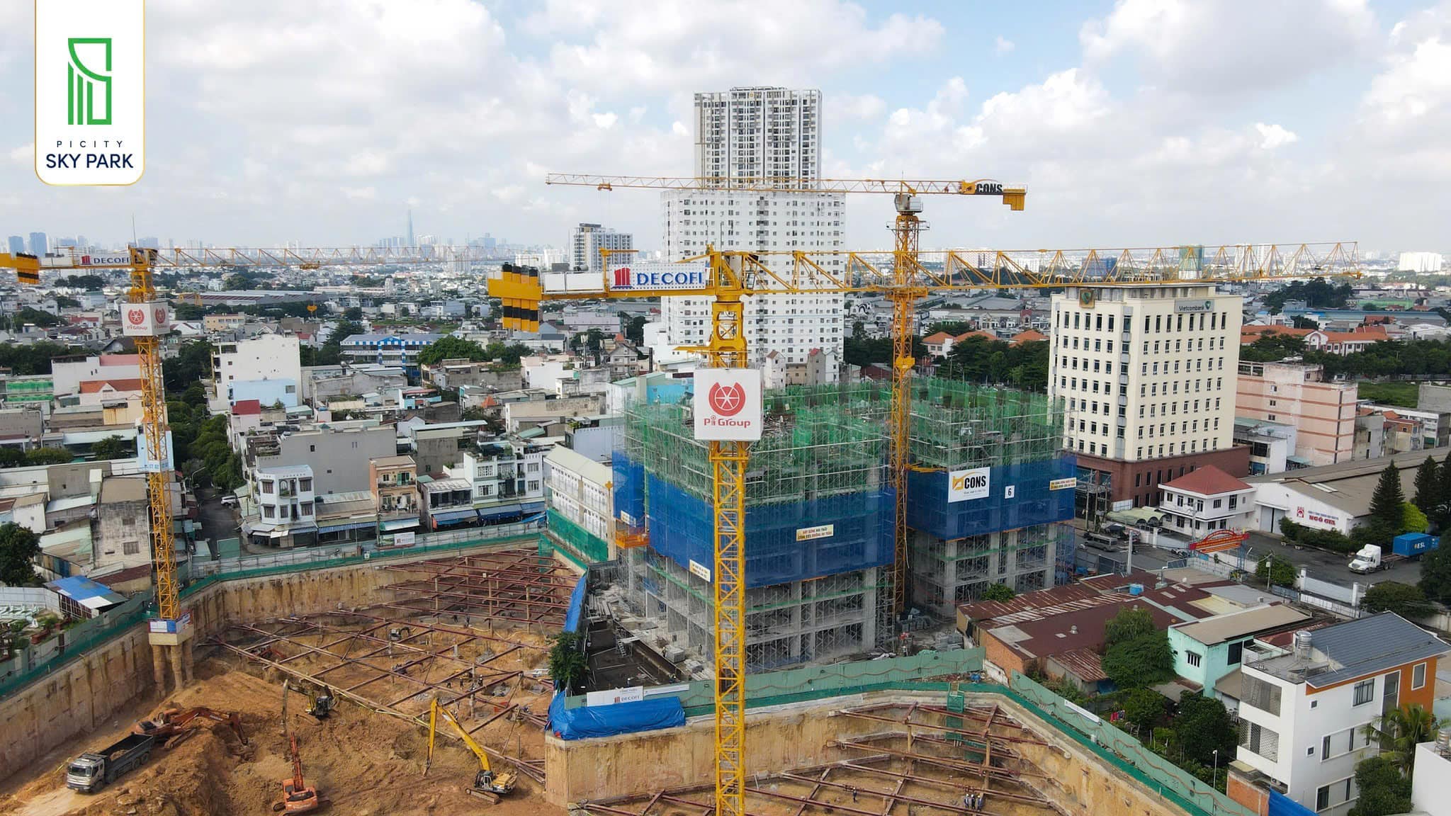 TIẾN ĐỘ XÂY DỰNG PICITY SKY PARK 28 tien do xay dung Picity Sky Park 4