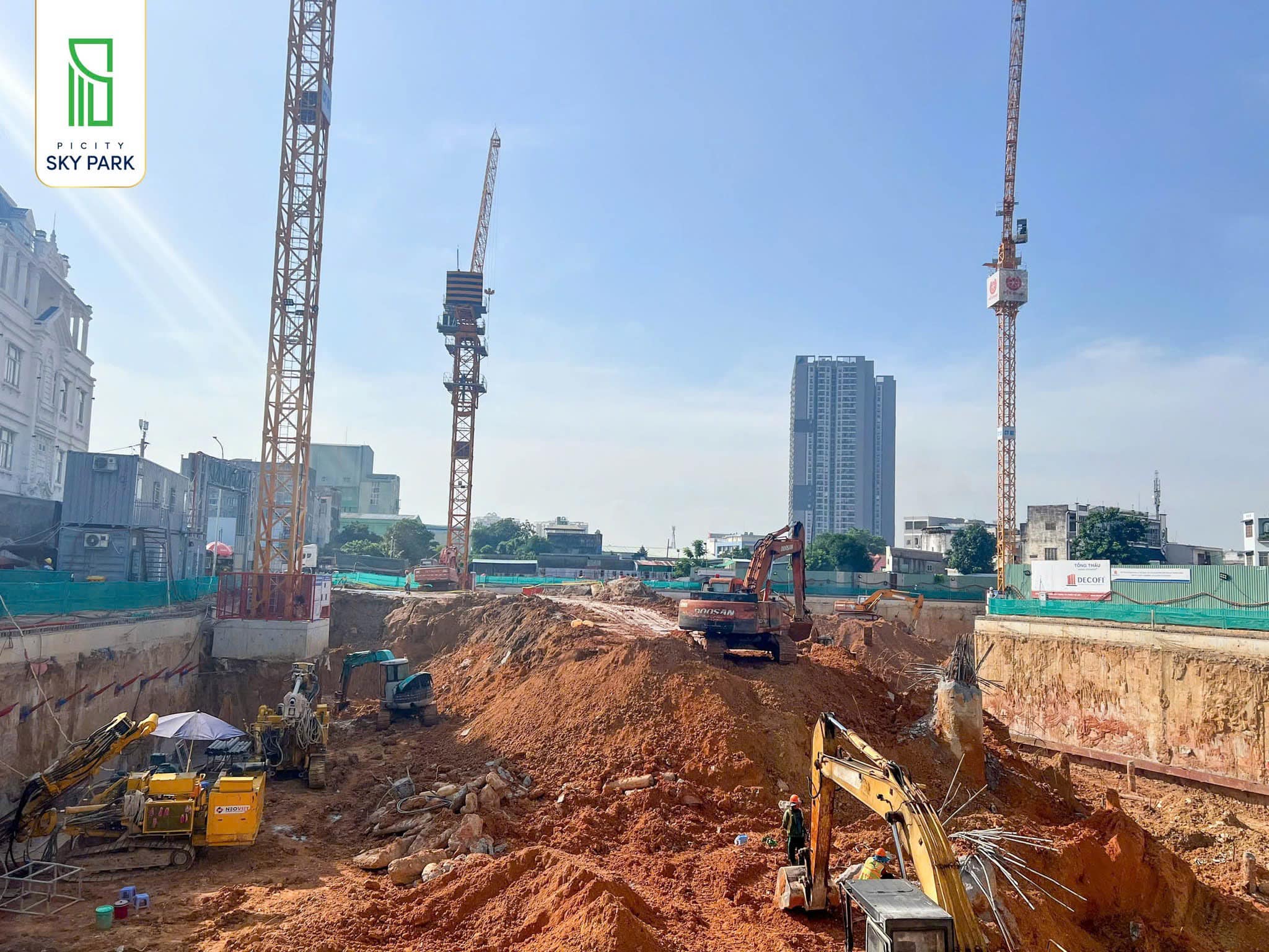 TIẾN ĐỘ XÂY DỰNG PICITY SKY PARK 25 tien do xay dung Picity Sky Park 7