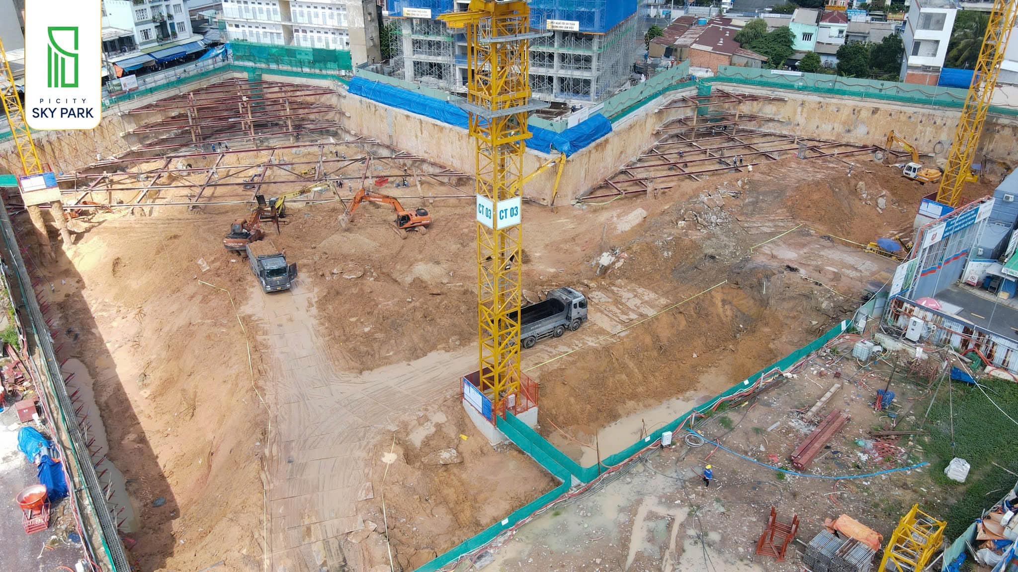 TIẾN ĐỘ XÂY DỰNG PICITY SKY PARK 37 tien do xay dung Picity Sky Park 8