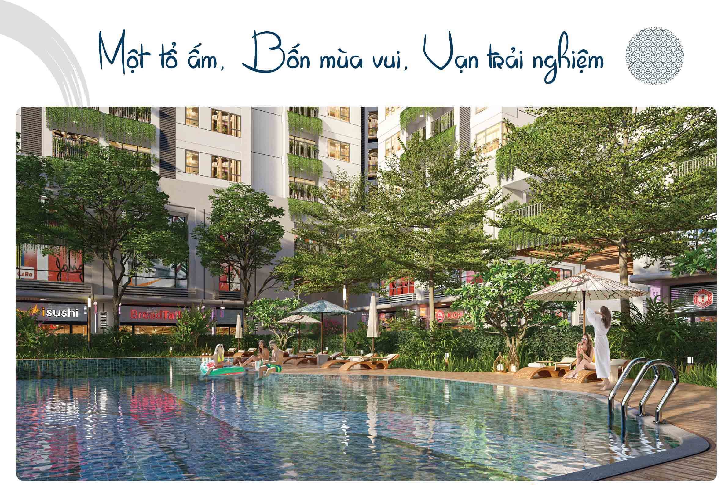 happy one sora 41 hồ bơi gia nhiệt dự án